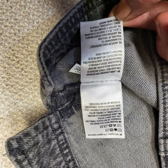 American Eagle Outfitters Womens Button-Down Denim Shirt Dress S/P NWT MSRP 79 - Picture 10 of 16